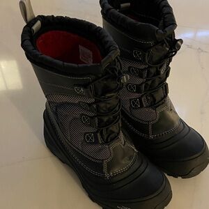 The North Face Black Insulated Boots